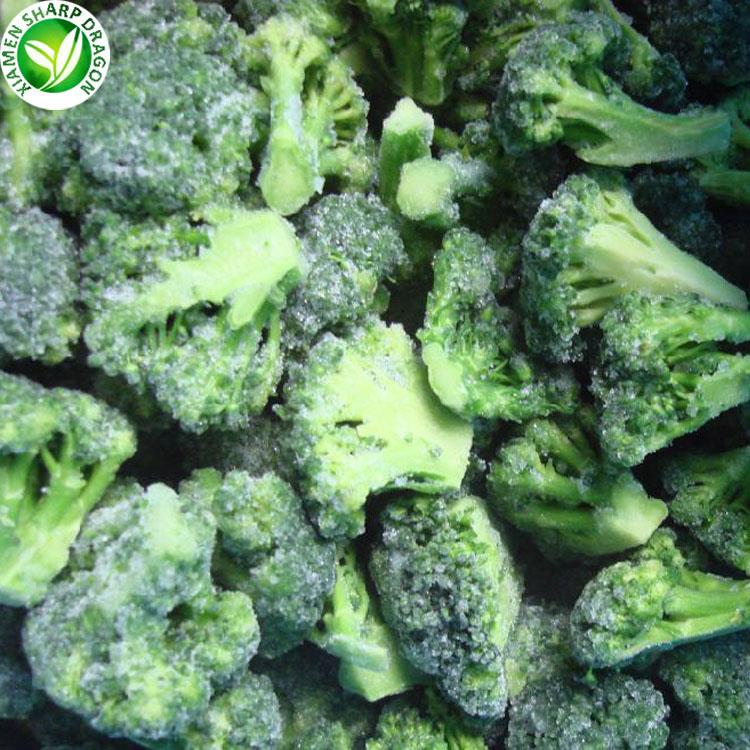 frozen broccoli sliced