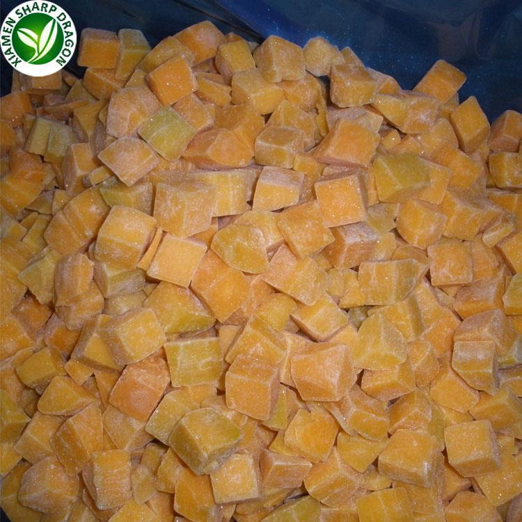 ฟักทองหั่นเต๋าแช่แข็ง frozen diced pumpkin
